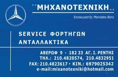 ΜΗΧΑΝΟΤΕΧΝΙΚΗ-ΣΥΝΕΡΓΕΙΟ ΦΟΡΤΗΓΩΝ ΑΓΙΟΣ ΙΩΑΝΝΗΣ ΡΕΝΤΗΣ-ΚΑΤΣΙΠΟΔΑΣ ΦΩΤΙΟΣ