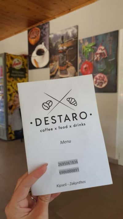 ΜΠΕΤΣΗΣ ΕΥΣΤΑΘΙΟΣ – DESTARO CAFE BAR RESTAURANT – ΕΤΣΙΑΤΟΡΙΟ ΚΑΦΕΤΕΡΙΑ ΜΠΑΡ – ΚΥΨΕΛΗ ΖΑΚΥΝΘΟΣ