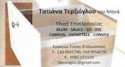 ΤΕΡΖΙΟΓΛΟΥ ΤΑΤΙΑΝΑ – ΕΙΔΗ ΕΠΙΠΛΟΠΟΙΙΑΣ – ΗΛΙΟΥΠΟΛΗ ΑΤΤΙΚΗ