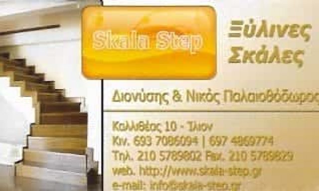 ΣΚΑΛΑ STEP – ΠΑΛΑΙΟΘΟΔΩΡΟΣ ΔΙΟΝΥΣΙΟΣ