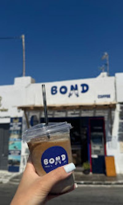 Δ.Μ ΒΕΡΟΝΗΣ Ε.Ε – BOND GRAB & GO JUICE BAR – KΑΦΕΤΕΡΙΑ – ΜΥΚΟΝΟΣ